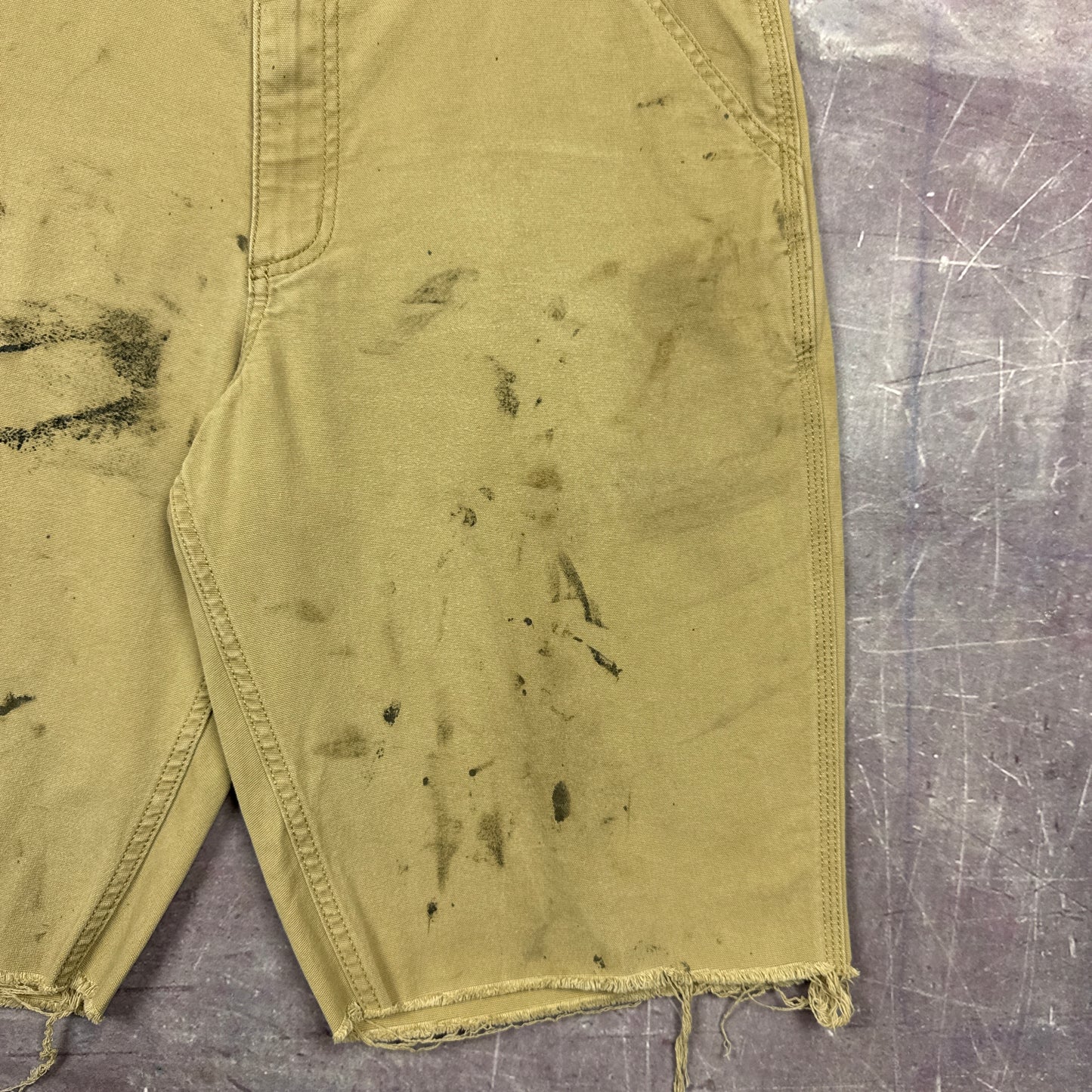 00s Tan Brown Carhartt Shorts 35x11 3517