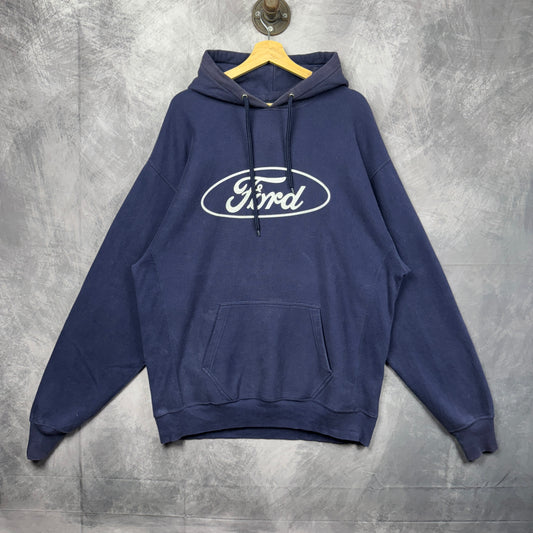 00s Blue Ford Hoodie 4035