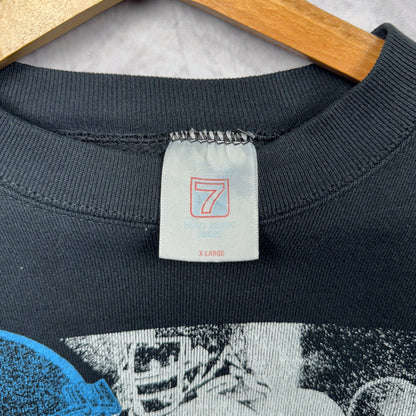 1991 Black Los Angeles Raiders Crewneck Swestshirt 4101