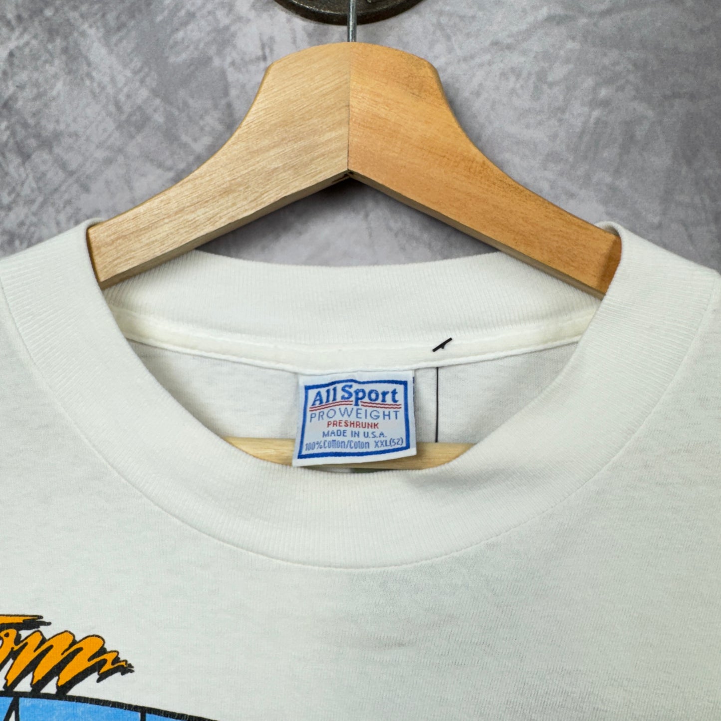 90s White Tom Kendall Chevrolet Shirt 3957