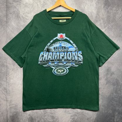 1998 Green New York Jets Shirt 4149