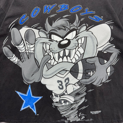 1994 Black Dallas Cowboys Taz Shirt 4187