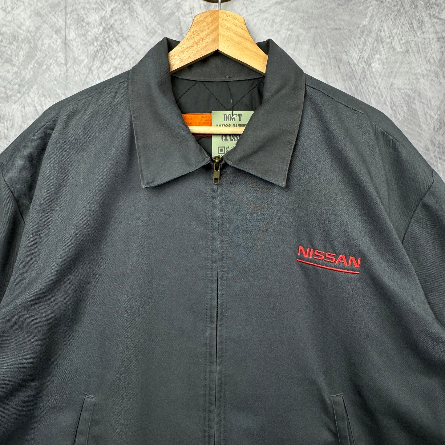 90s Grey Nissan Work Jacket 4013