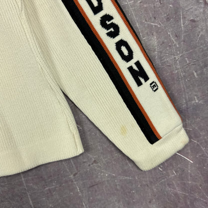 90s Off White Harley Davidson Knit Sweater 3071