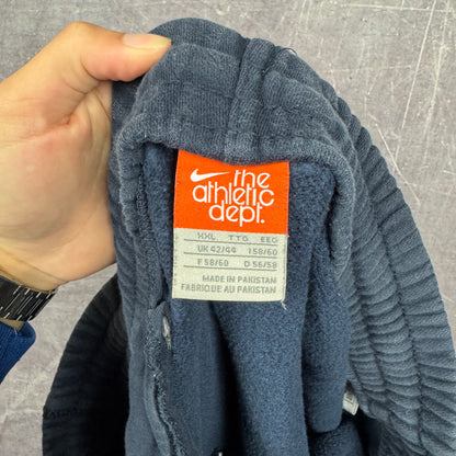 Early 00s Navy Blue Nike Baggy Sweatpants 40x31 2049