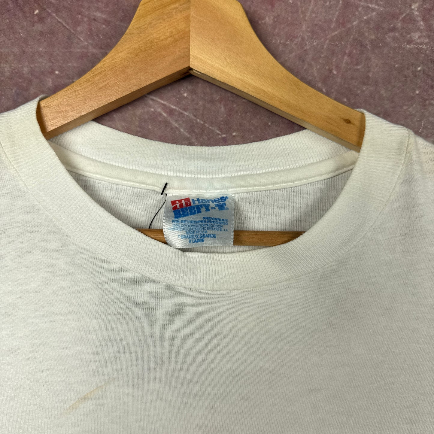 90s White Canon EOS Rebel X Tee 3823