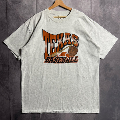 90s Grey Texas Longhorns Baseball Shirt 4535