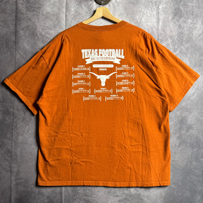 2005 Orange Texas Longhorns Big 12 Champions Shirt 4507