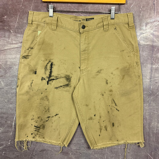 00s Tan Brown Carhartt Shorts 35x11 3517