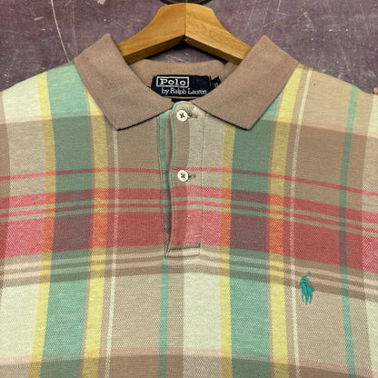 90s Plaid Polo Ralph Lauren Shirt 3738