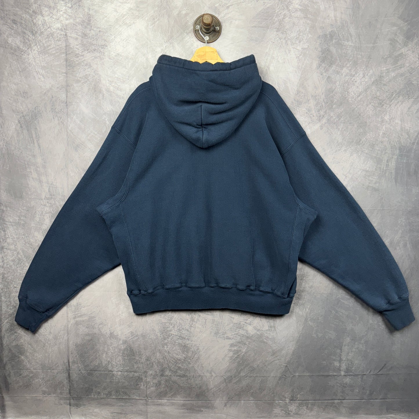 00s Blue Land Rover Champion Reverse Weave Hoodie 4034