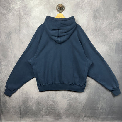 00s Blue Land Rover Champion Reverse Weave Hoodie 4034
