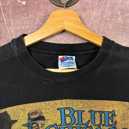90s Black Chicago Blues Tee 3816