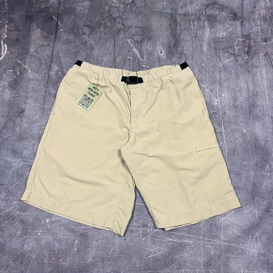 00s Tan Brown Patagonia Nylon Hiking Shorts 32x9.5 AY93