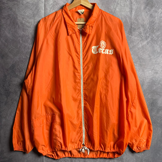 60s/70s Orange Texas Longhorns Coaches Jacket 4474