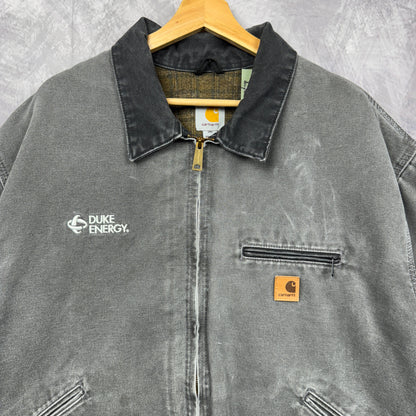 00s Grey Carhartt Detroit Jacket 4050