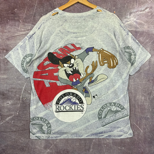 90s Colorado Rockies Looney Tunes Shirt 3315