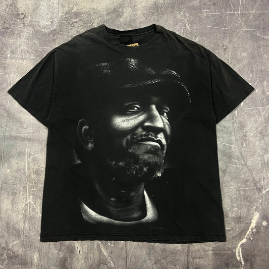 90s Faded Black Redd Foxx Portrait Sanford and Son Graphic Shirt XL F18