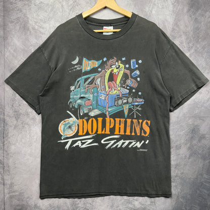 1996 Miami Dolphins Taz Shirt 4185