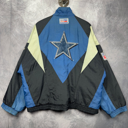 90s Multi Color Dallas Cowboys Reebok Jacket 4065