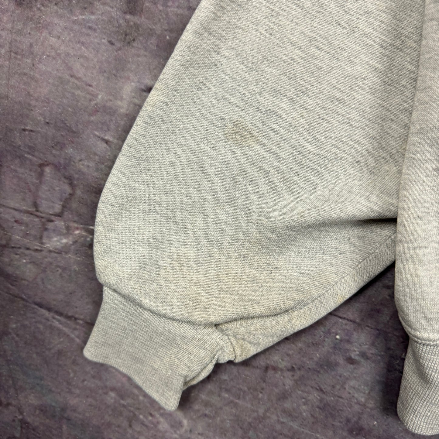 90s Light Gray Element Skateboards Wind Water Fire Earth Graphic Hoodie L 1770