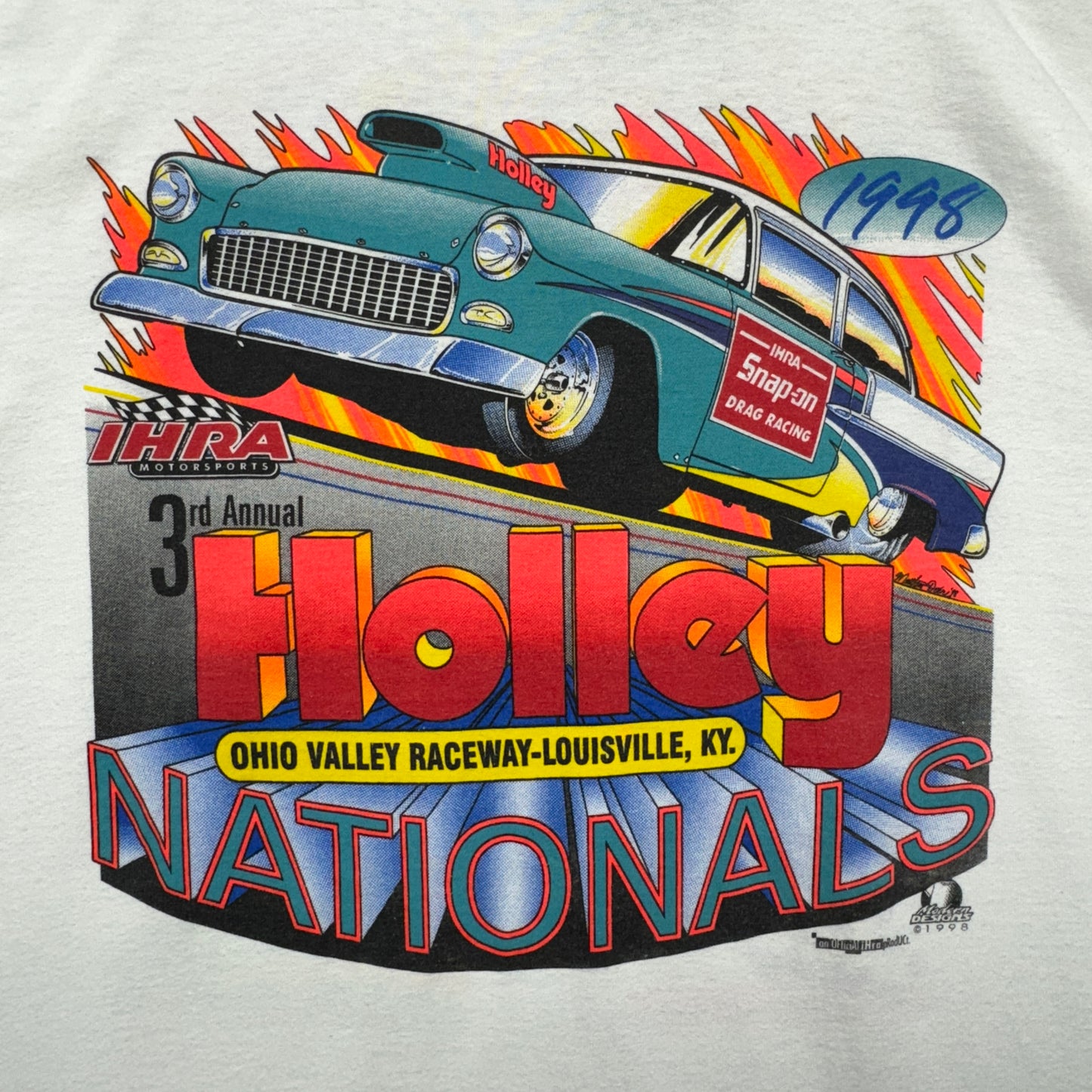90s White Holley Nationals Shirt 3944