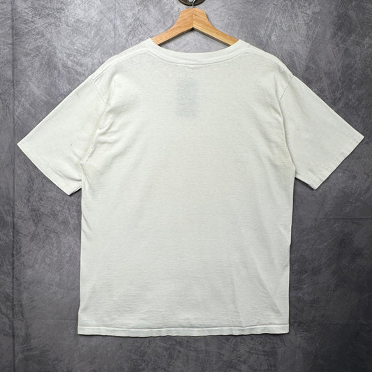 1992 White Nascar Shirt 3945