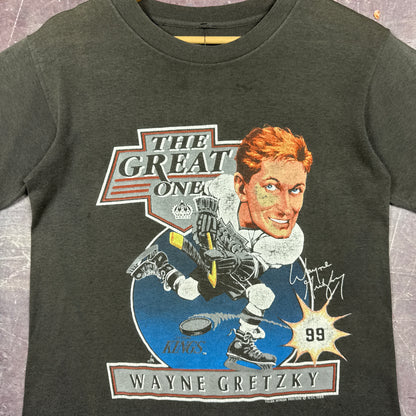 1988 Black Wayne Gretzky Kings Shirt 3367