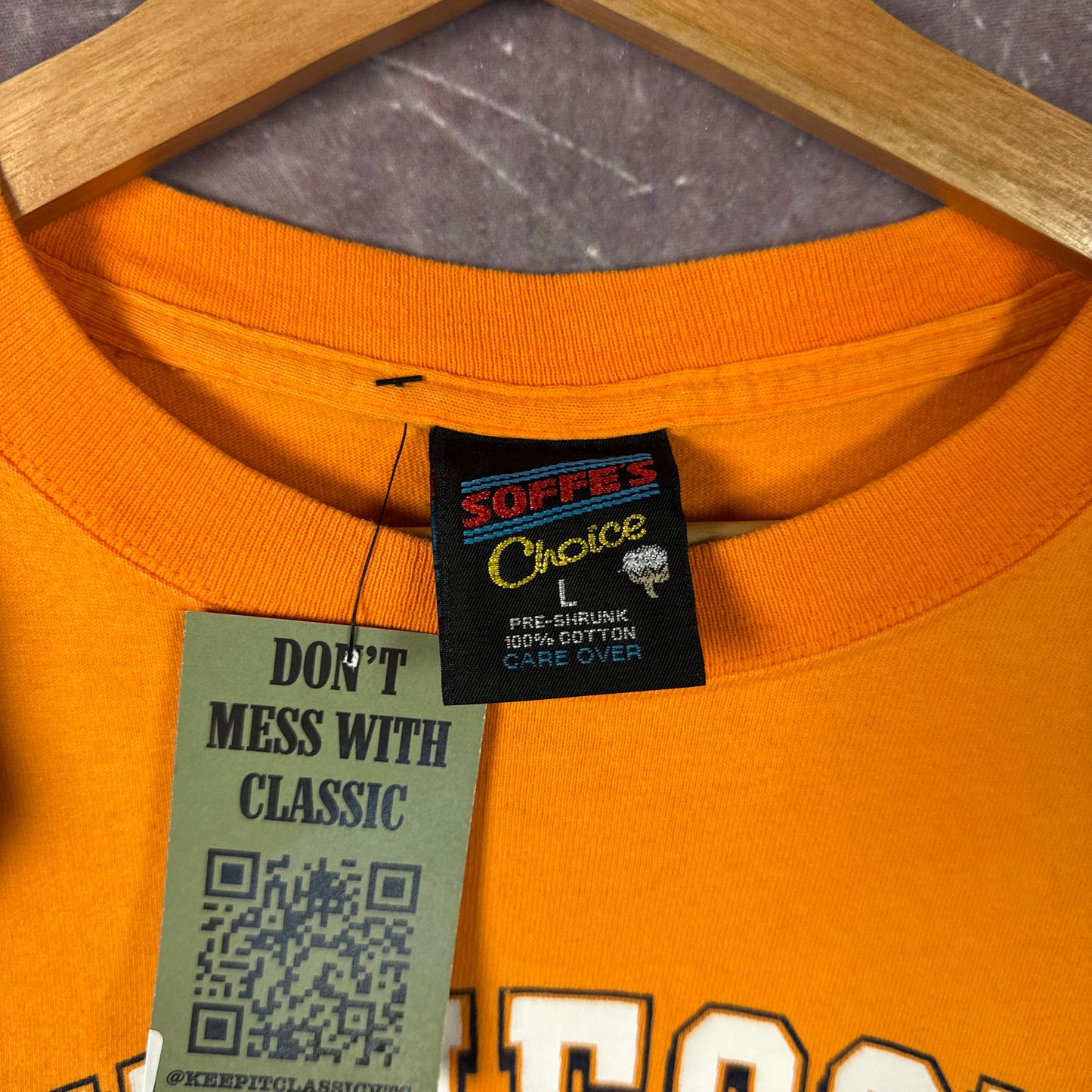 1998 Orange Tennessee Vols Shirt 3257