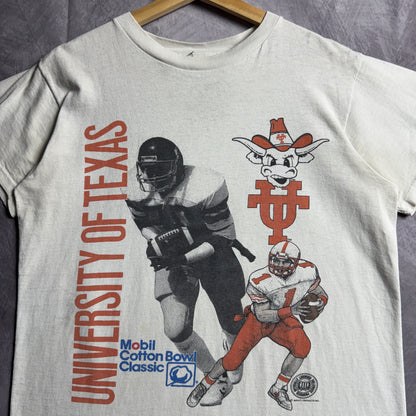 1991 White Texas Longhorns Cotton Bowl Shirt 4549