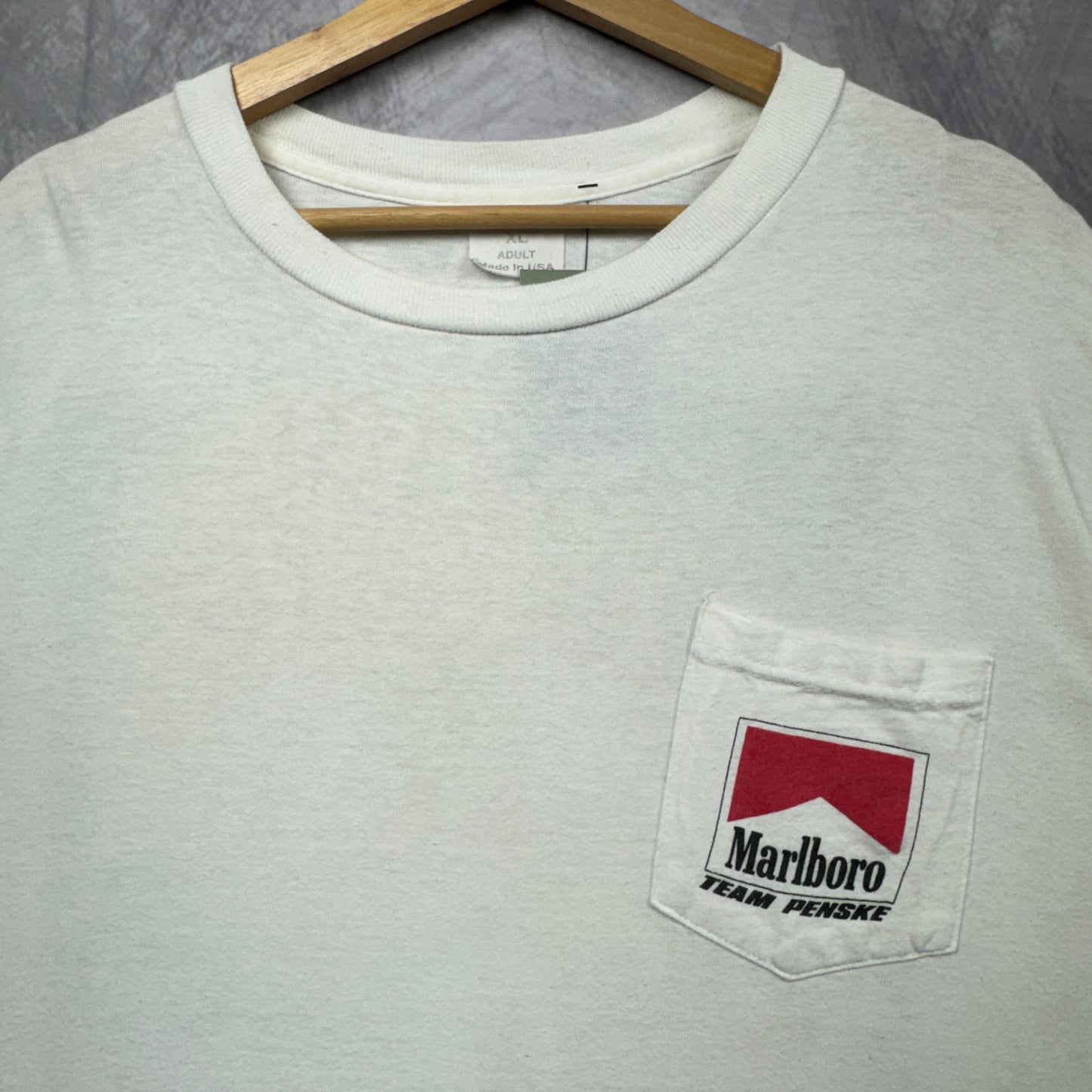 1995 White Marlboro Team Peske Racing Shirt 3898