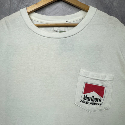 1995 White Marlboro Team Peske Racing Shirt 3898