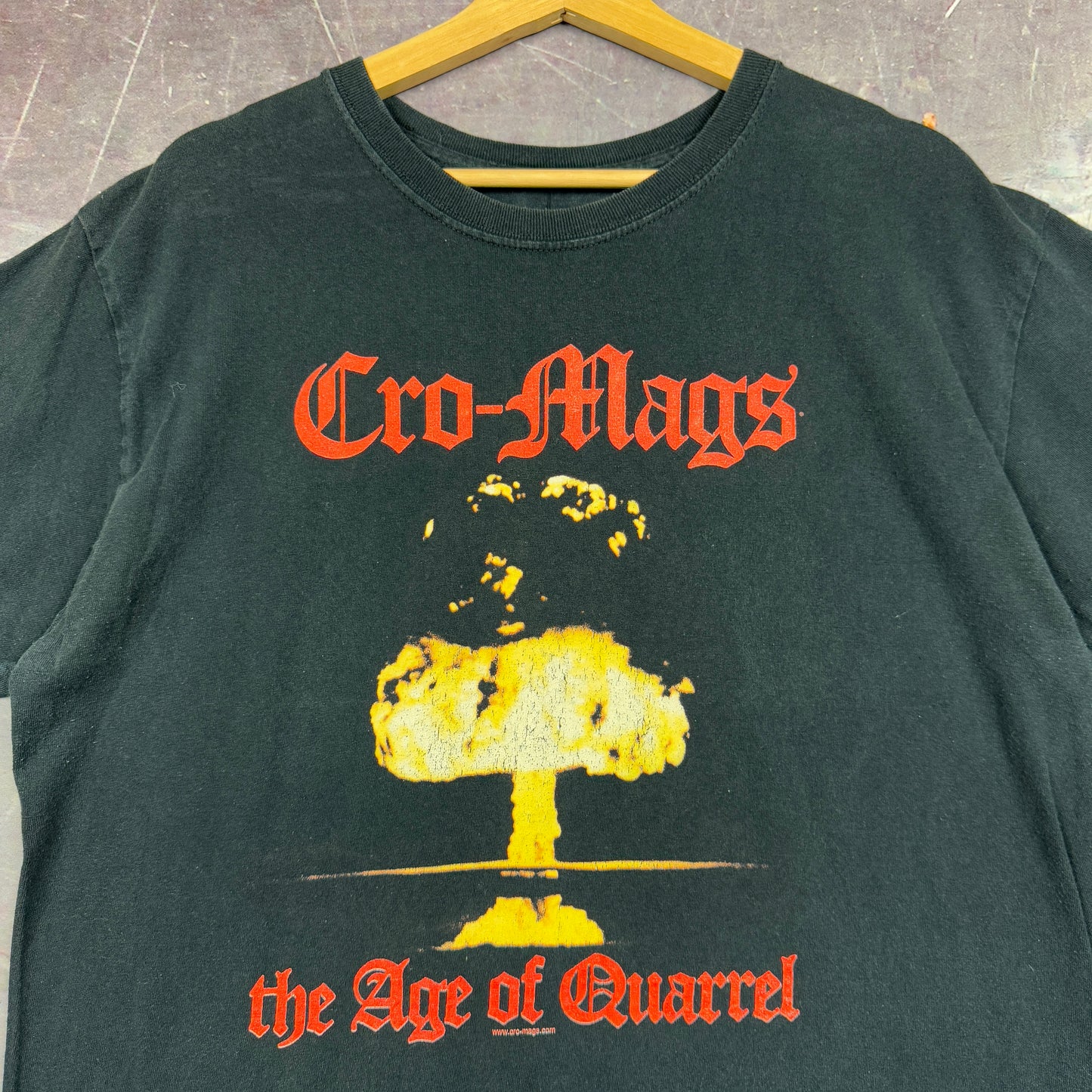 00s Black Cro-Mags The Age Of Quarrel Explosion Graphic Shirt L 1148