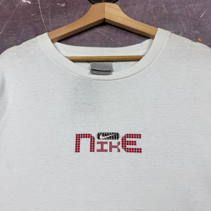 00s White Nike Long Sleeve Shirt 3669