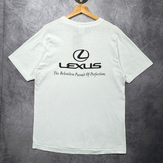 90s White Lexus Shirt 3954