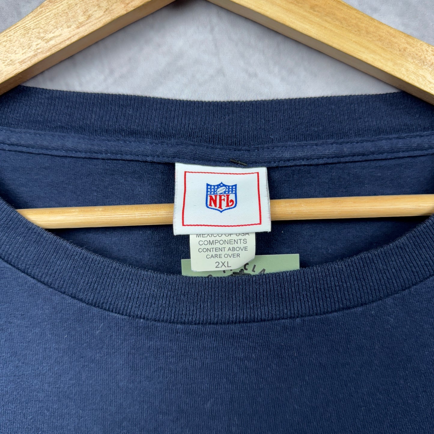 90s Blue Denver Broncos Shirt 4219