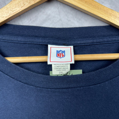 90s Blue Denver Broncos Shirt 4219