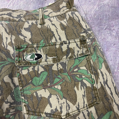 Early 00s Mossy Oak Baggy Camo Realtree Esc Cargo Pants 35x30 AW12