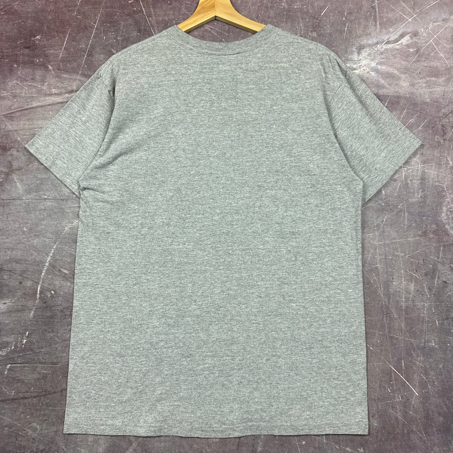 90s Heather Gray Machine Head Sound Design + Music Graphic Shirt M 2908