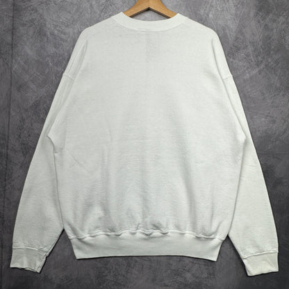 1996 White Big 12 Champions Texas Longhorns Crewneck Sweatshirt 4374