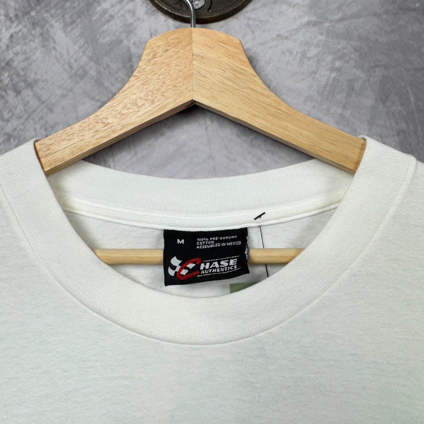 90s White Indy Racing Sarah Fisher Shirt 3955