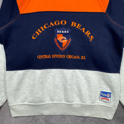 90s Multi Color Chicago Bears Crewneck Sweatshirt 4281