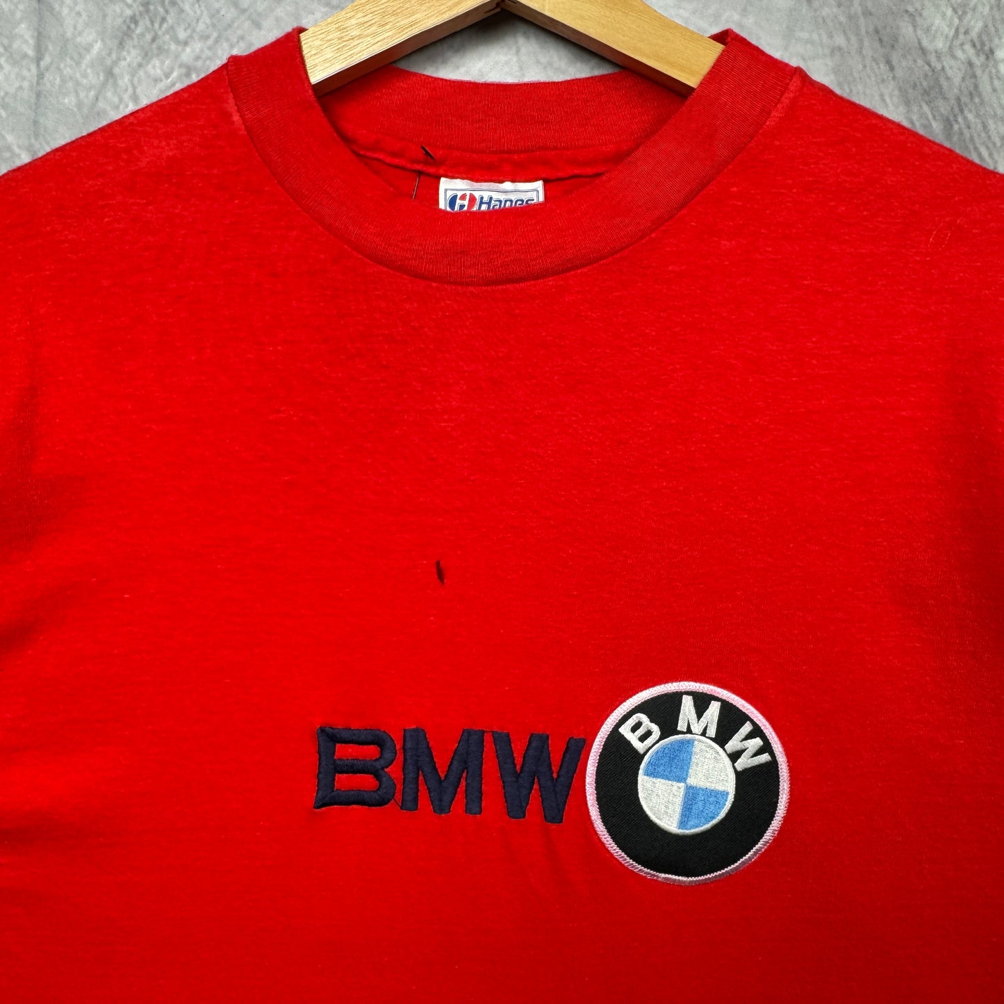 90s Red BMW Shirt 3965