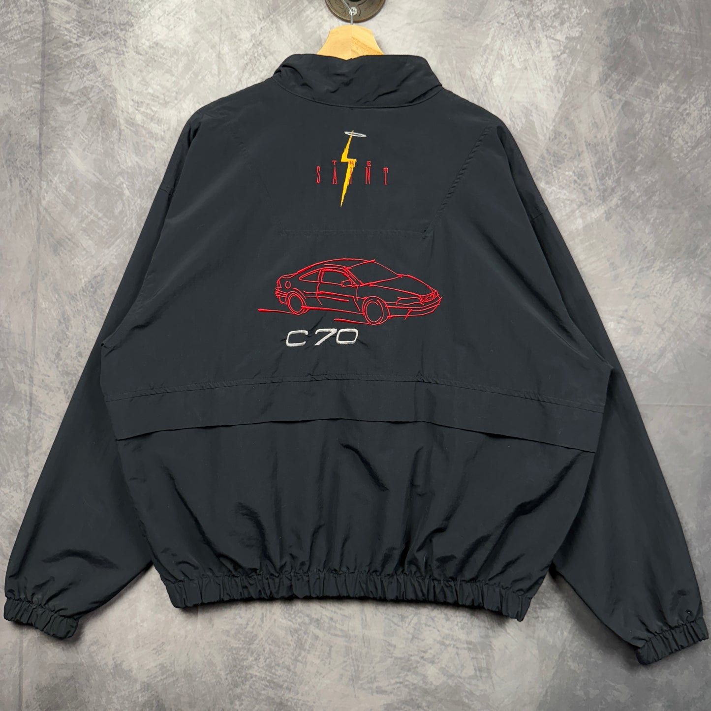 90s Black Volvo C70 Jacket 4076