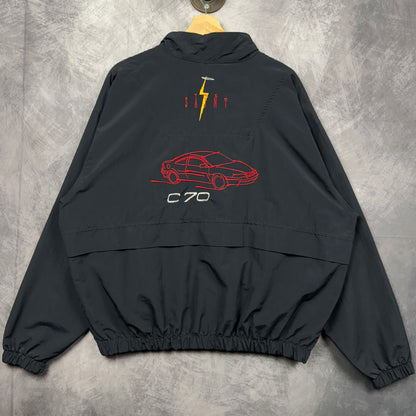 90s Black Volvo C70 Jacket 4076
