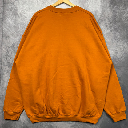 2005 Orange Rose Bowl Texas Longhorns Crewneck Sweatshirt 4363