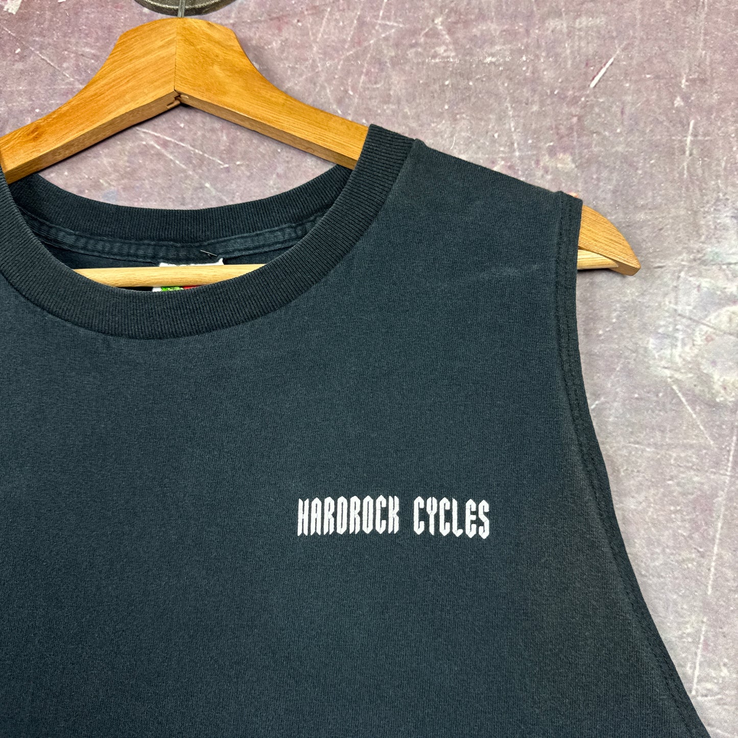 Early 00s Black No Coast Choppers Sleeveless Shirt 3218