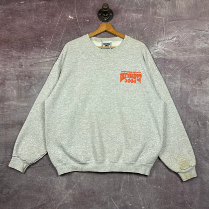 00s Heather Gray Biketoberfest Sweatshirt 3091