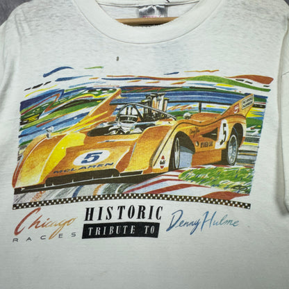 90s White McLaren Denny Hulme Shirt 3900