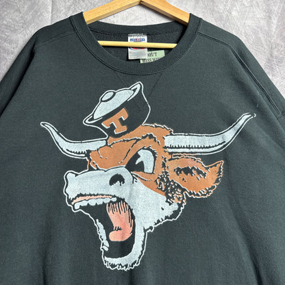 Black Don’t Mess With Classic Texas Longhorns Crewneck Sweatshirt 4398